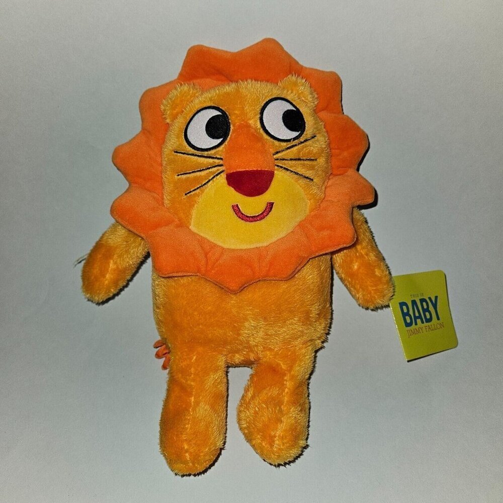 Jimmy Fallon This Is Baby Orange Lion Plush Kohls Cares 12" Stuffed Toy w/TAG